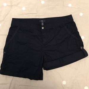 Gap - Navy shorts, adjustable length